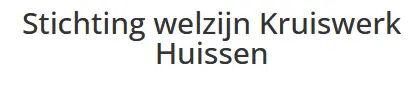 Stichting welzijn Kruiswerk Huissen